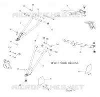 SUSPENSIÓN DELANTERA CONTROL ARMS