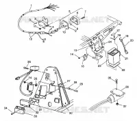 ELECTRICA/LUZ DE LA COLA ASSEMBLY 4X4 350L S938139 (4924342434032A)
