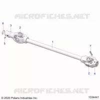 TREN, FRONT PROP SHAFT