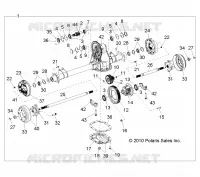 TREN, AXLE, REAR