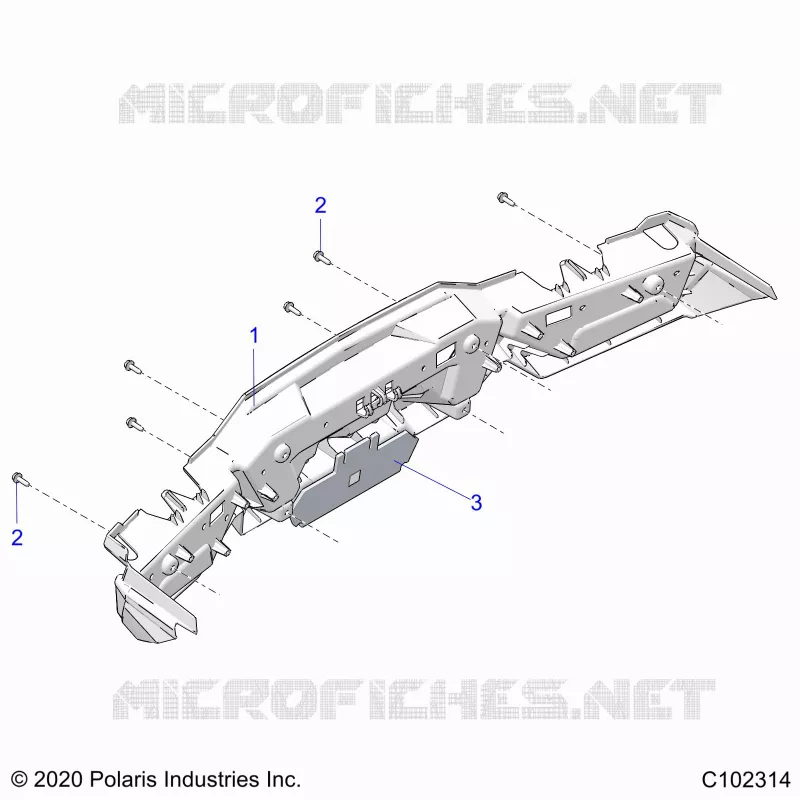 CARROCERÍA POSTERIOR BUMPER