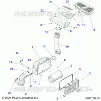 ENGINE, TOMA DE AIRE SYSTEM