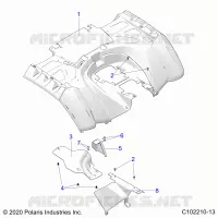 CARROCERÍA POSTERIOR CAB