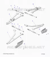 SUSPENSIÃ“N DELANTERA CONTROL ARMS