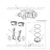MOTOR, CIGUEÑAL AND PISTÓN