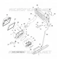 MOTOR, TOMA DE AIRE SYSTEM