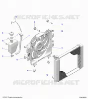 ENGINE, SISTEMA DE REFRIGERACIÃ“N, RADIATOR, FAN & OVERFLOW BOTTLE