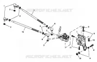 CAJA DE ENGRANAJES SELECTOR MOUNTING