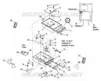 CAJA ELECTRICA SL 780 B974088 and Intl. SL 780 I974088 (4940924092B011)