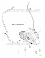 DRIVE TRAIN, FRONT MONTAJE DE ENGRANAJES