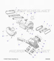ENGINE, TOMA DE AIRE SYSTEM