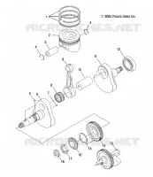 MOTOR, CIGUEÑAL AND PISTÓN
