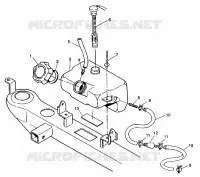 TANQUE DE ACEITE ASSEMBLY Trail Boss W938527 (4924072407007A)