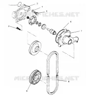 BOMBA DE AGUA 600 XCR 0951676 (4929132913C011)
