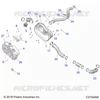 TREN, CLUTCH COVER AND DUCTING