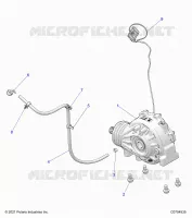 TREN, FRONT GEARCASE MOUNTING