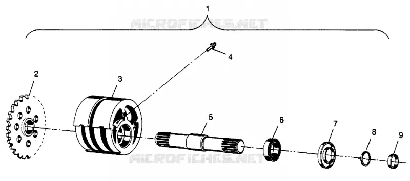 TENSOR DELANTERA SCRAMBLER 400L W97BC38C (4939893989B002)