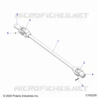 TREN, FRONT PROP SHAFT