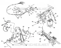 ELECTRICA/LUZ DE LA COLA ASSEMBLY 6X6 350L S938739 (4924362436041A)