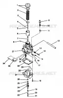 CARBURADOR 440 E942760 and 440 SKS E942560 (49273927390036)