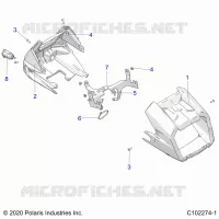 FARO DELANTERO POD