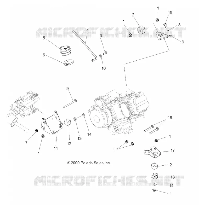 MOTOR, MOUNTING