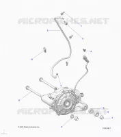 TREN, FRONT GEARCASE MOUNTING