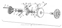 Embrague ASSEMBLY 4X4 350L W938139 (4924052405025A)