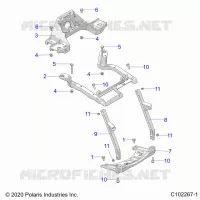 PORTAEQUIPAJES DELANTERO SUPPORT