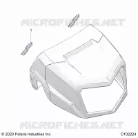 FARO DELANTERO POD, PLUGS