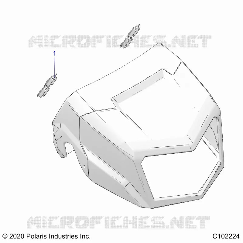 FARO DELANTERO POD, PLUGS