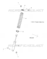 SUSPENSION, SHOCK TRASERO MOUNTING