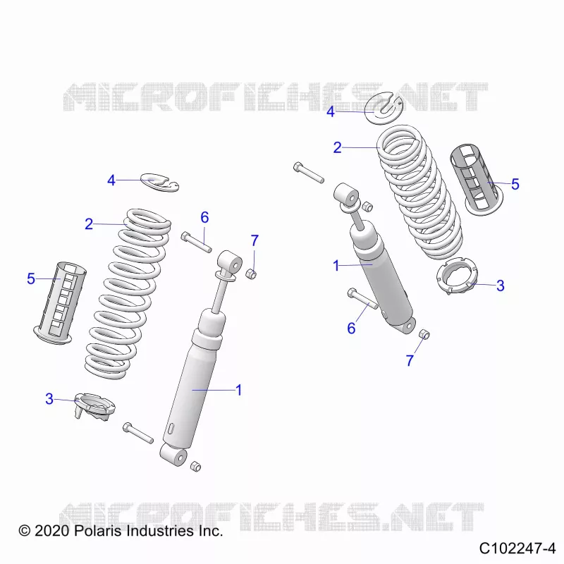 SUSPENSIONDLE SHOCKS AND MOUNTING
