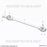 TREN, FRONT PROP SHAFT