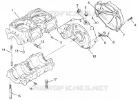 CAJA DEL CIGÜEÑAL SLT 700 B964166 and Intl. SLT 700 I964166 (4933923392B013)