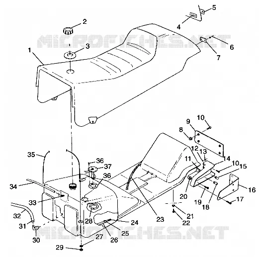 ASIENTO Y TANQUE DE GAS