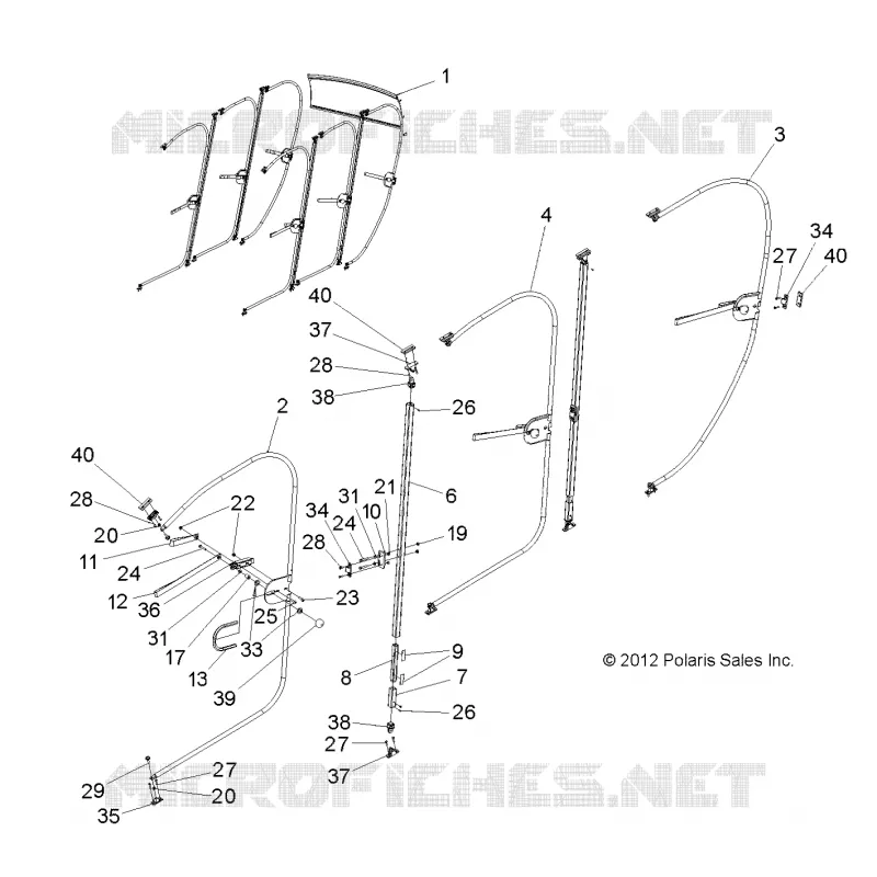 OPCIONES, DOORS, BASTIDORD CANVAS 6 PASSENGER