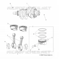 MOTOR, CIGUEÑAL AND PISTÓN