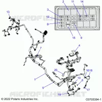 ELECTRICA, WIRE HARNESSES, CHASSIS