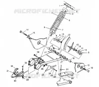 El balanceo del brazo y CHOQUE  (After Serial #2275881) Magnum 2x4 W957544 (4926852685B011)