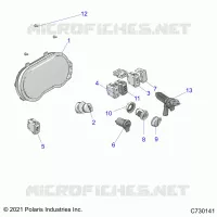 ELECTRICA, DASH INSTRUMENTS