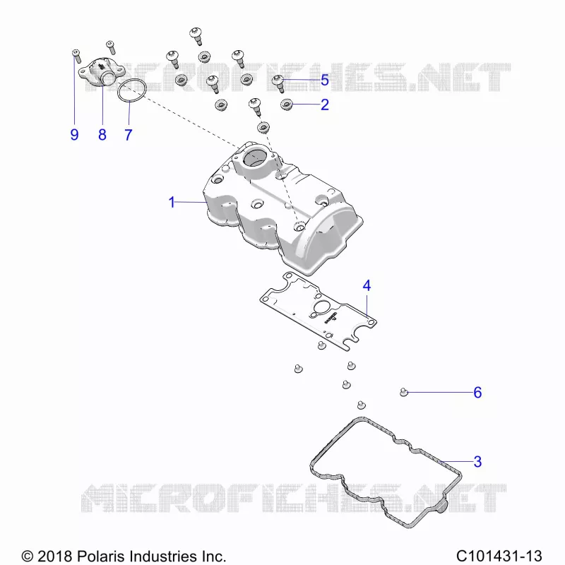 ENGINE, TAPA DE LA VÃLVULA