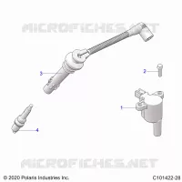 ELECTRICA, IGNITION COIL, WIRE AND SPARK PLUG
