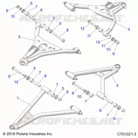 SUSPENSIÃ“N DELANTERA CONTROL ARMS
