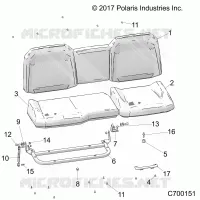 ASIENTO ASM., REAR