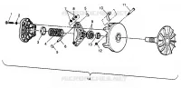Embrague SPORTSMAN 500 W969244 (4936093609C002)
