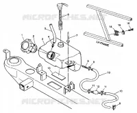 TANQUE DE ACEITE ASSEMBLY 6X6 350L W938739 (4924062406009A)