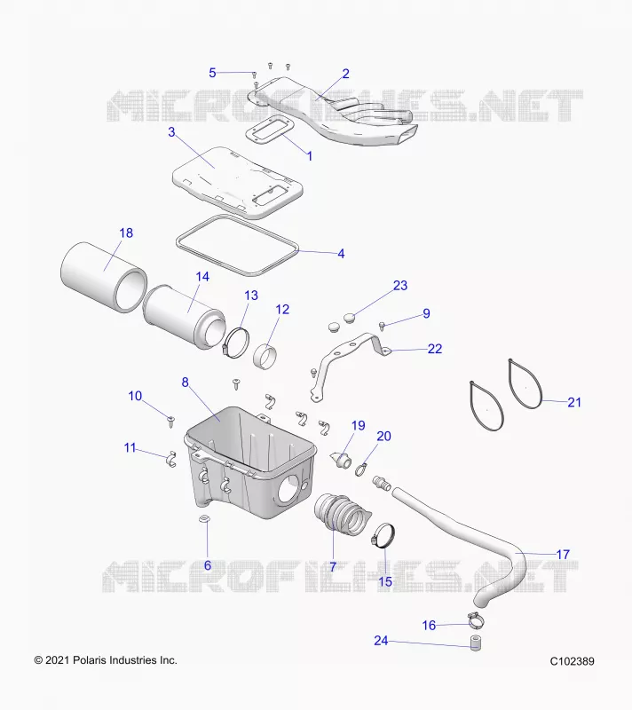 ENGINE, TOMA DE AIRE SYSTEM
