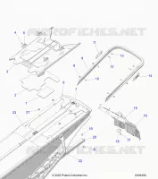 PARACHOQUE, REAR, CLOSEOFF, TUNNEL COVER