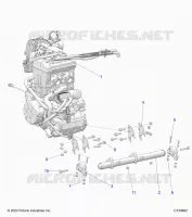 MOTOR, MOUNTING &amp; LONG BLOCK